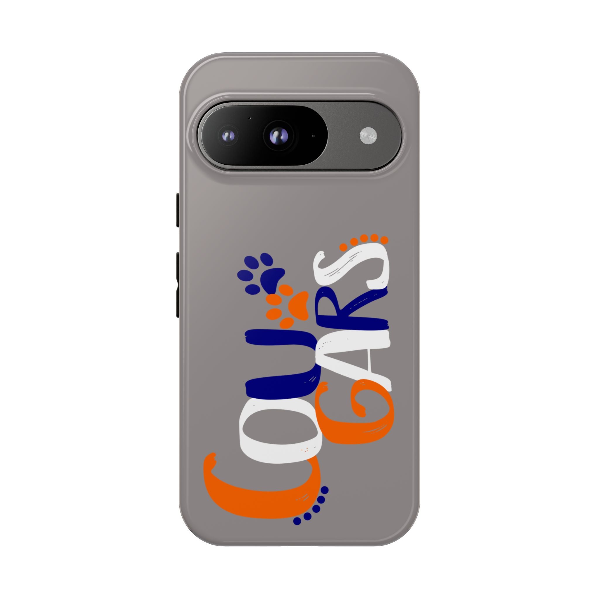 Cougars Phone Case – Cute Paw Print Team Design