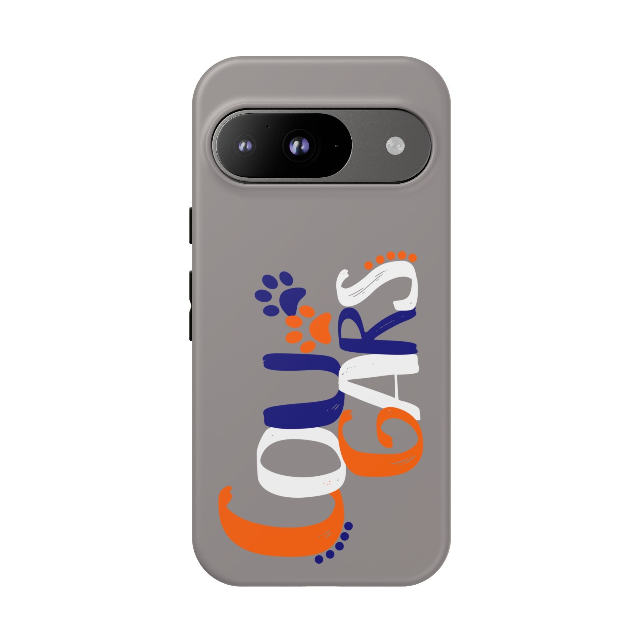 Cougars Phone Case – Cute Paw Print Team Design