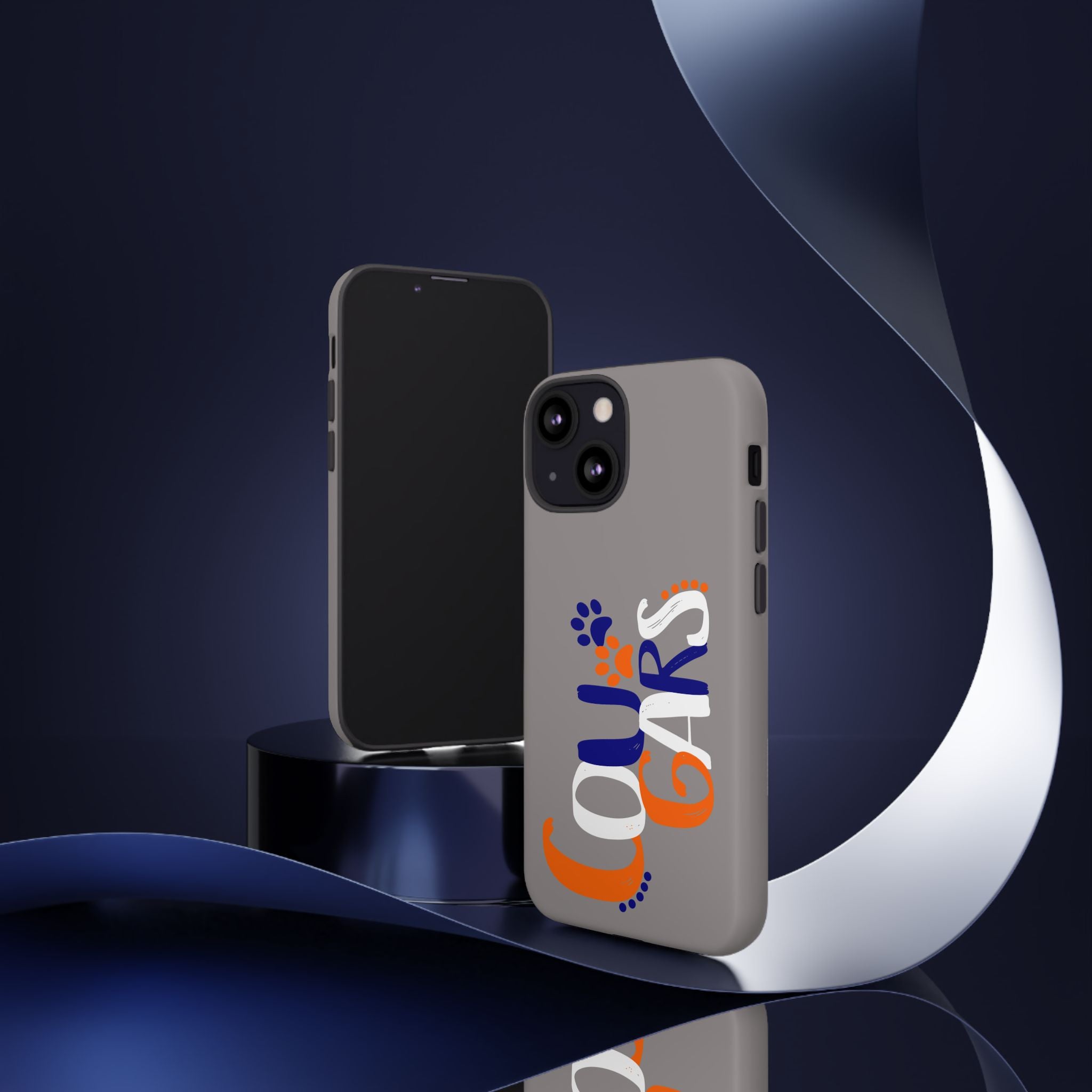 Cougars Phone Case – Cute Paw Print Team Design