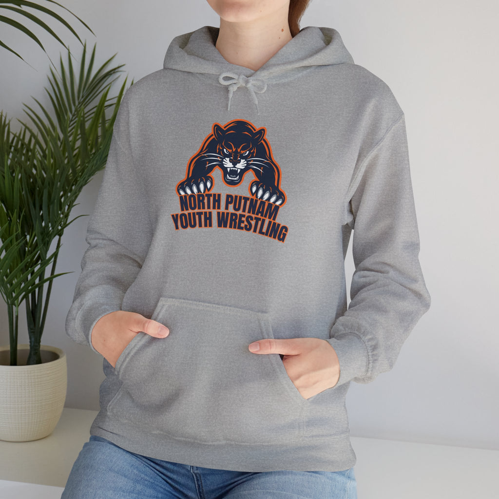 Adult Hooded Sweatshirt-- North Putnam Youth Wrestling