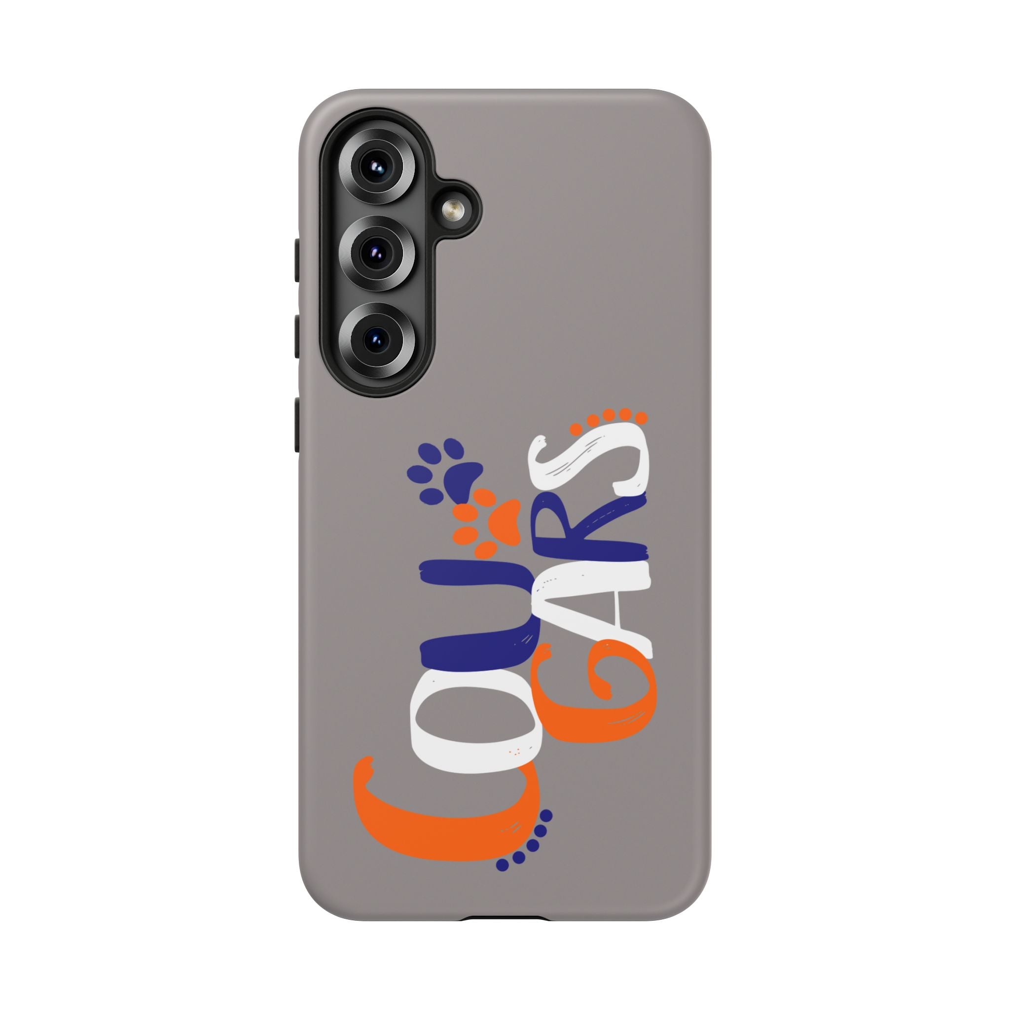 Cougars Phone Case – Cute Paw Print Team Design