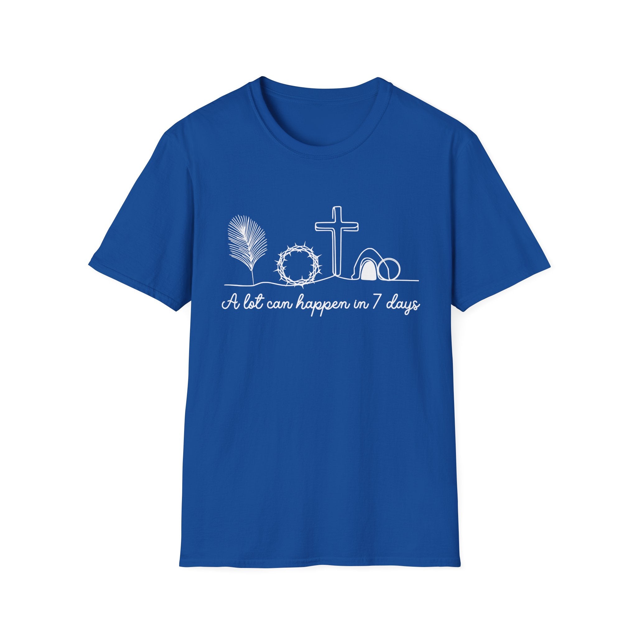 A Lot Can Happen in Seven Days Easter Story — Classic Soft Tee