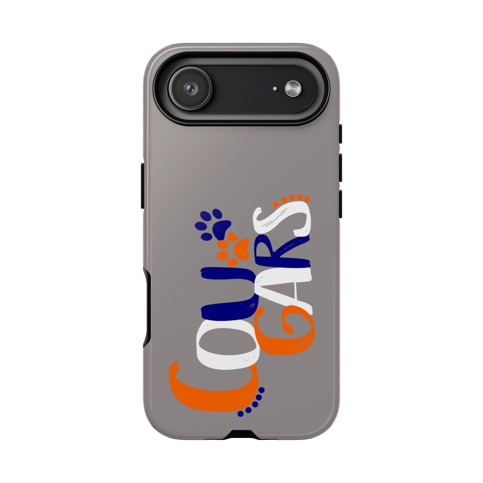 Cougars Phone Case – Cute Paw Print Team Design