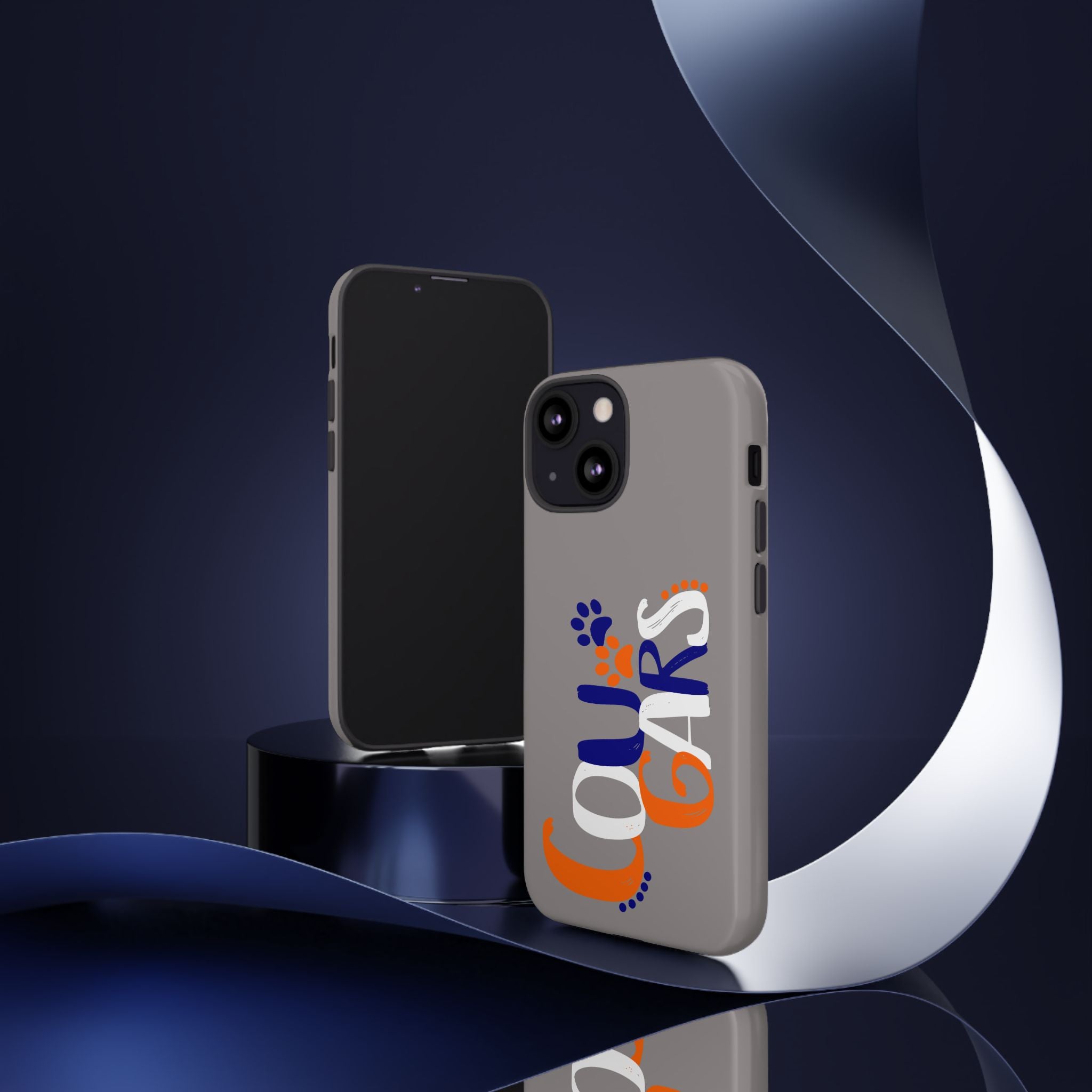 Cougars Phone Case – Cute Paw Print Team Design