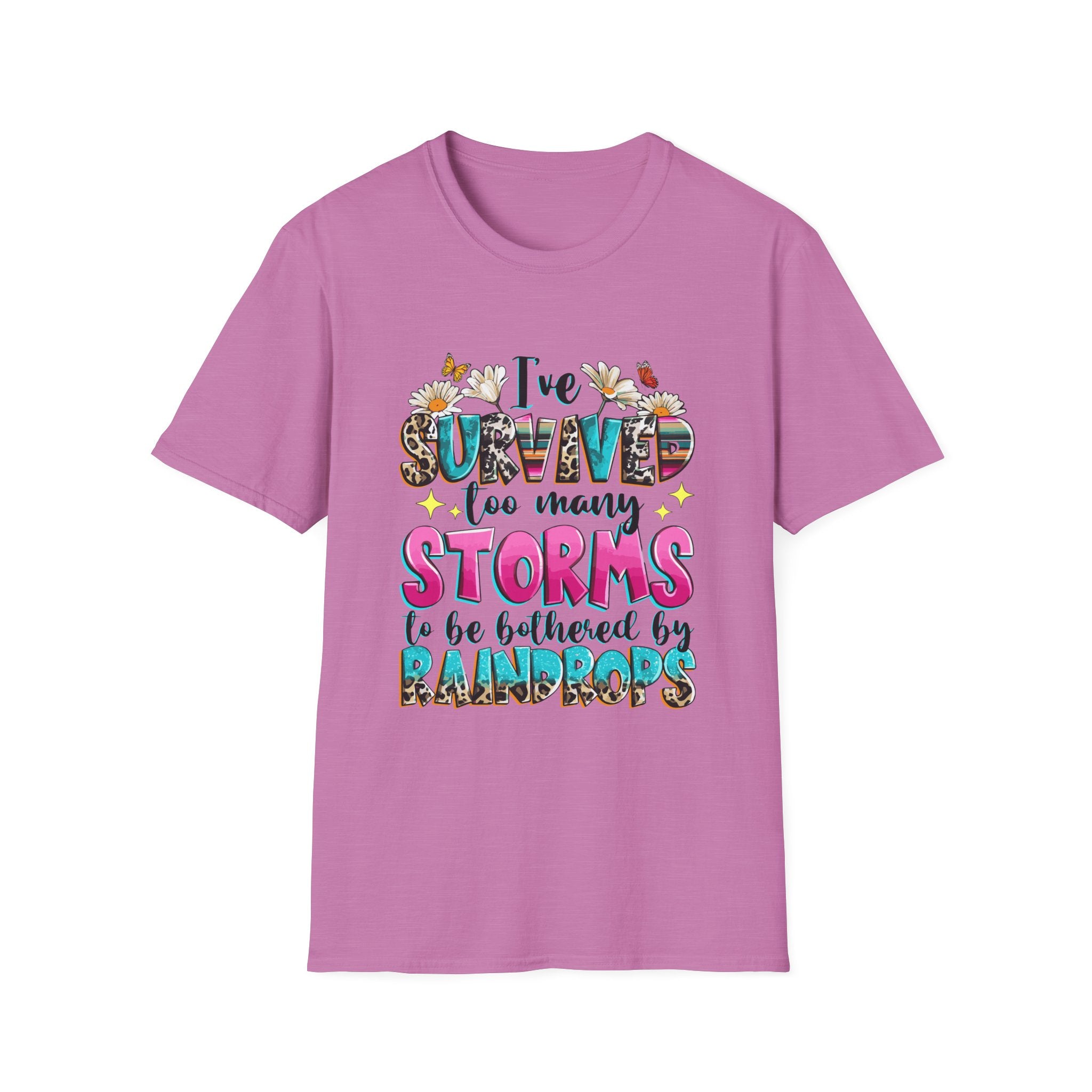 I've Survived Too Many Storms T-Shirt — Inspirational Faith and Resilience Tee