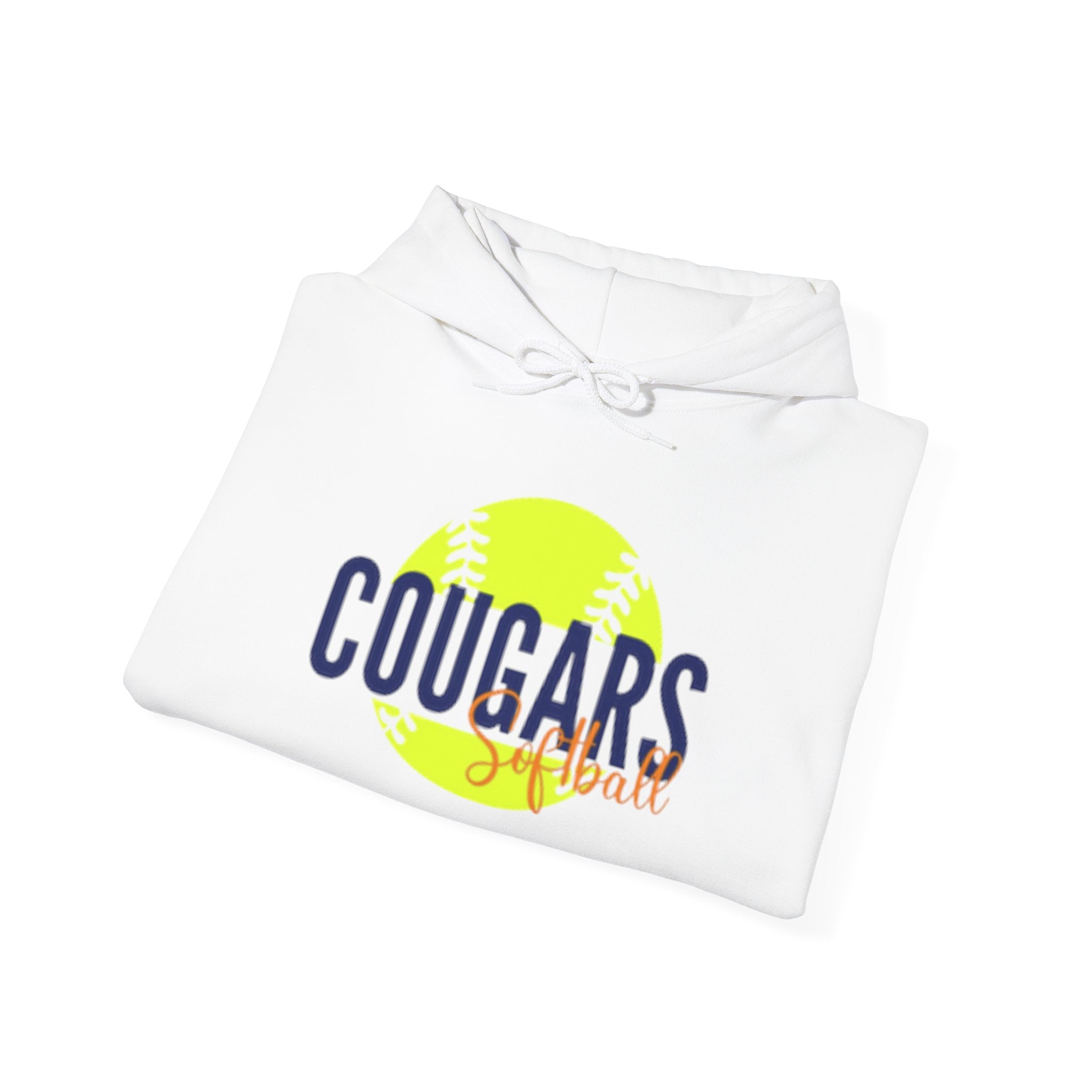 Cougars Softball Hoodie – Neon Softball Graphic Sweatshirt