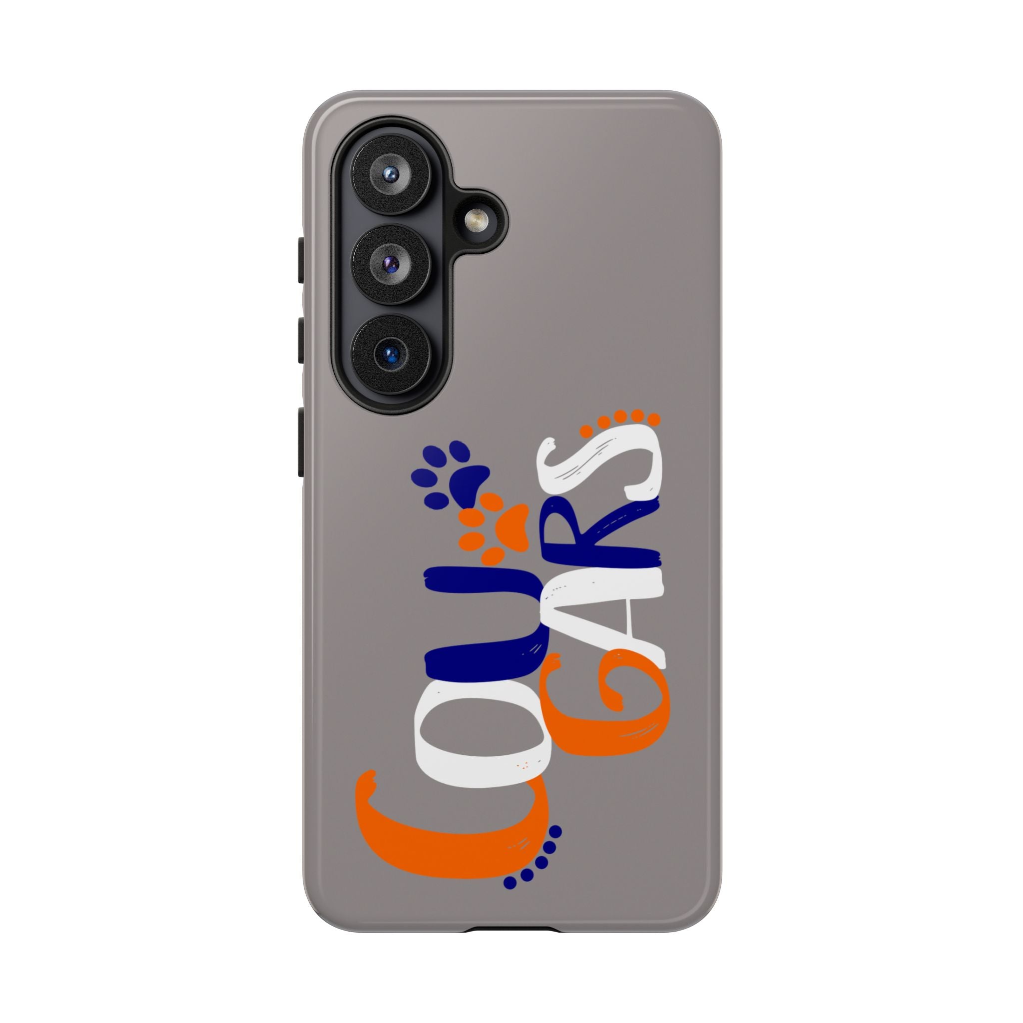 Cougars Phone Case – Cute Paw Print Team Design