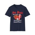 Hot Mess Baseball Mama T-Shirt — “Hot Mess, Definitely Blessed” Graphic Tee
