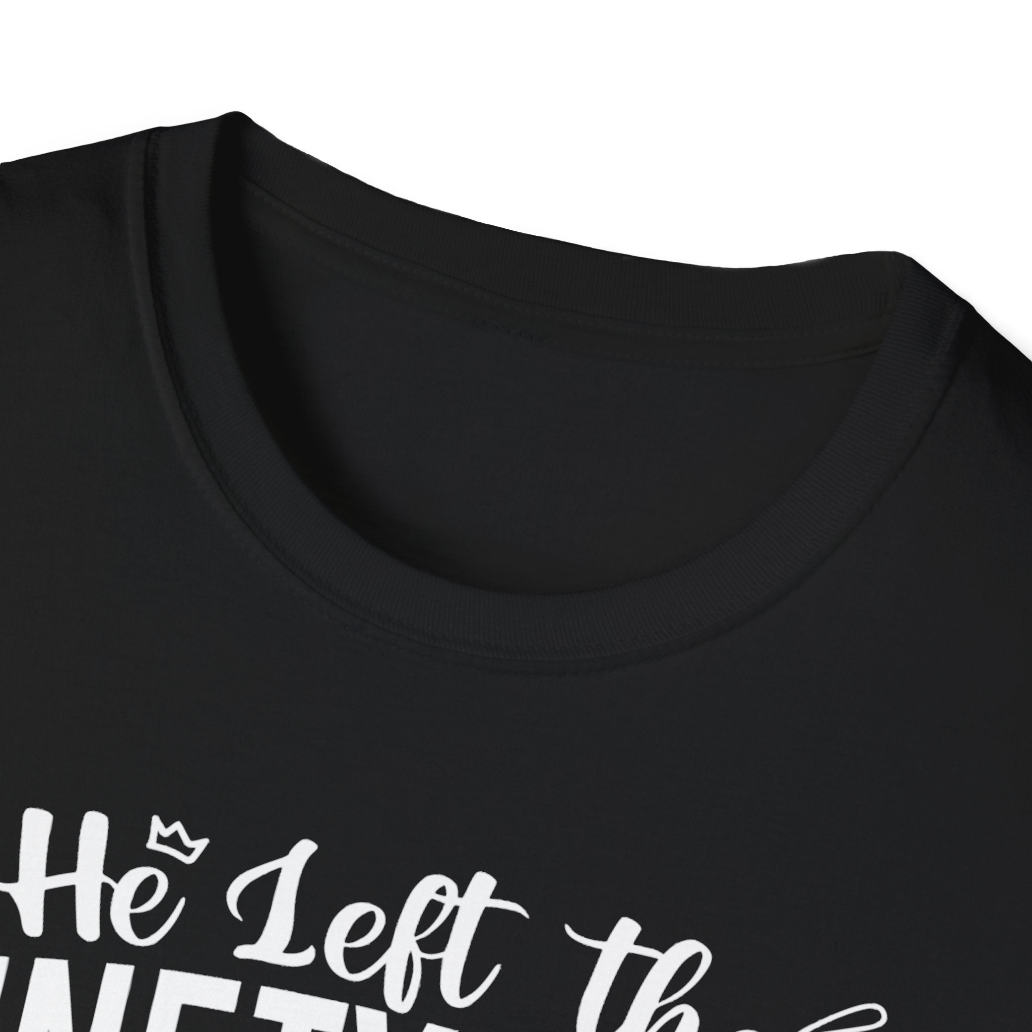 He Left the Ninety Nine to Rescue Me T-Shirt — Christian Rescue Sheep Faith Tee