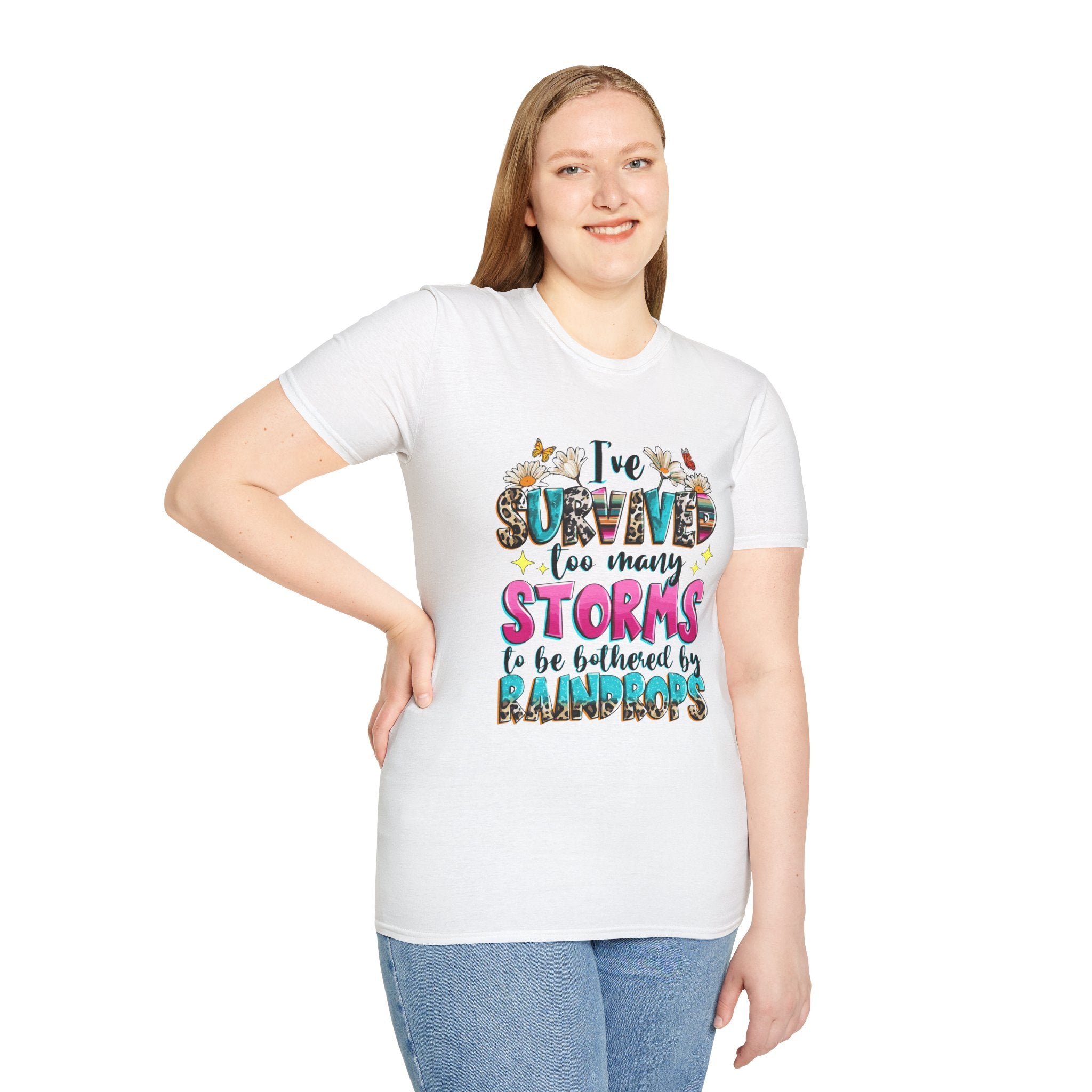 I've Survived Too Many Storms T-Shirt — Inspirational Faith and Resilience Tee