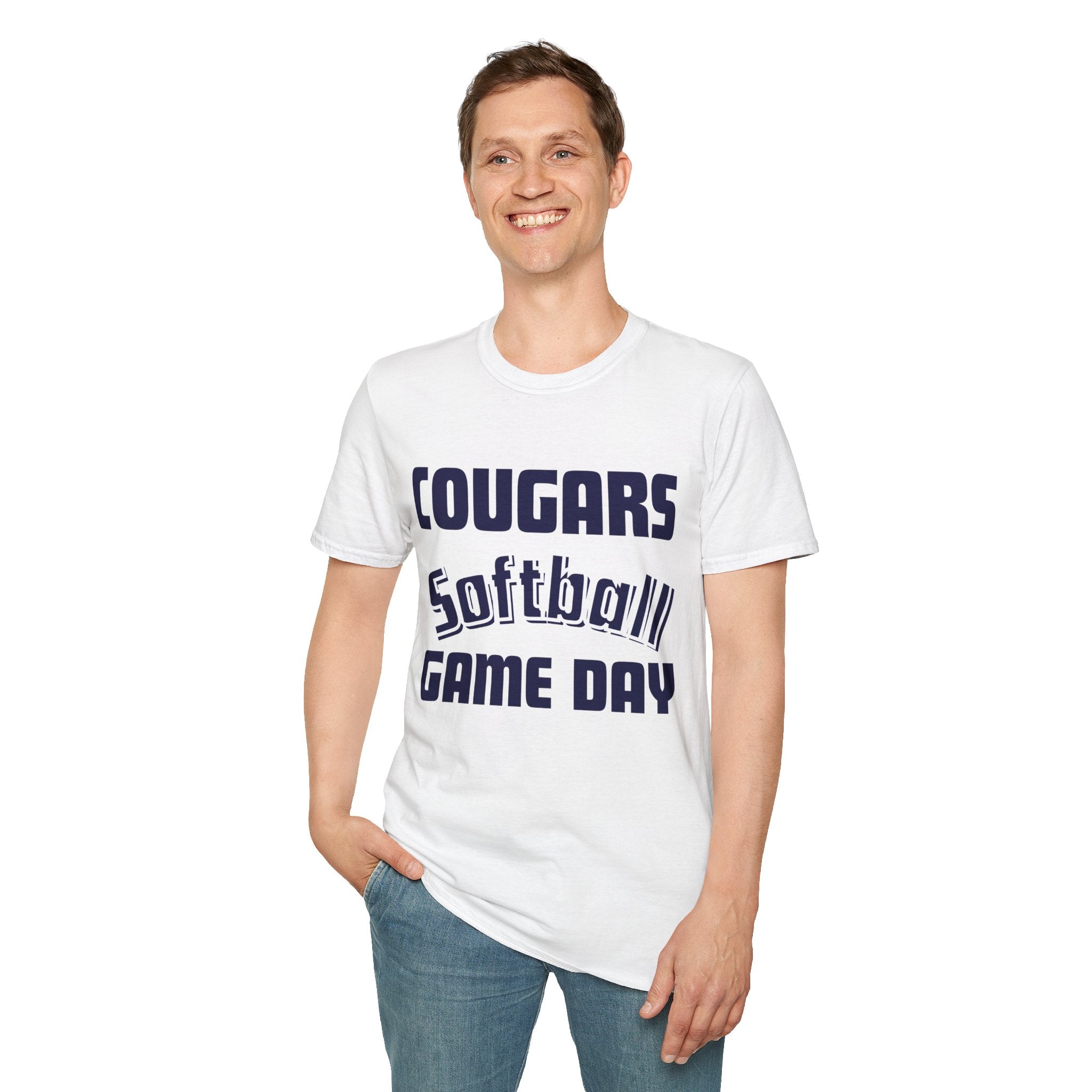 Cougars Softball Game Day T-Shirt