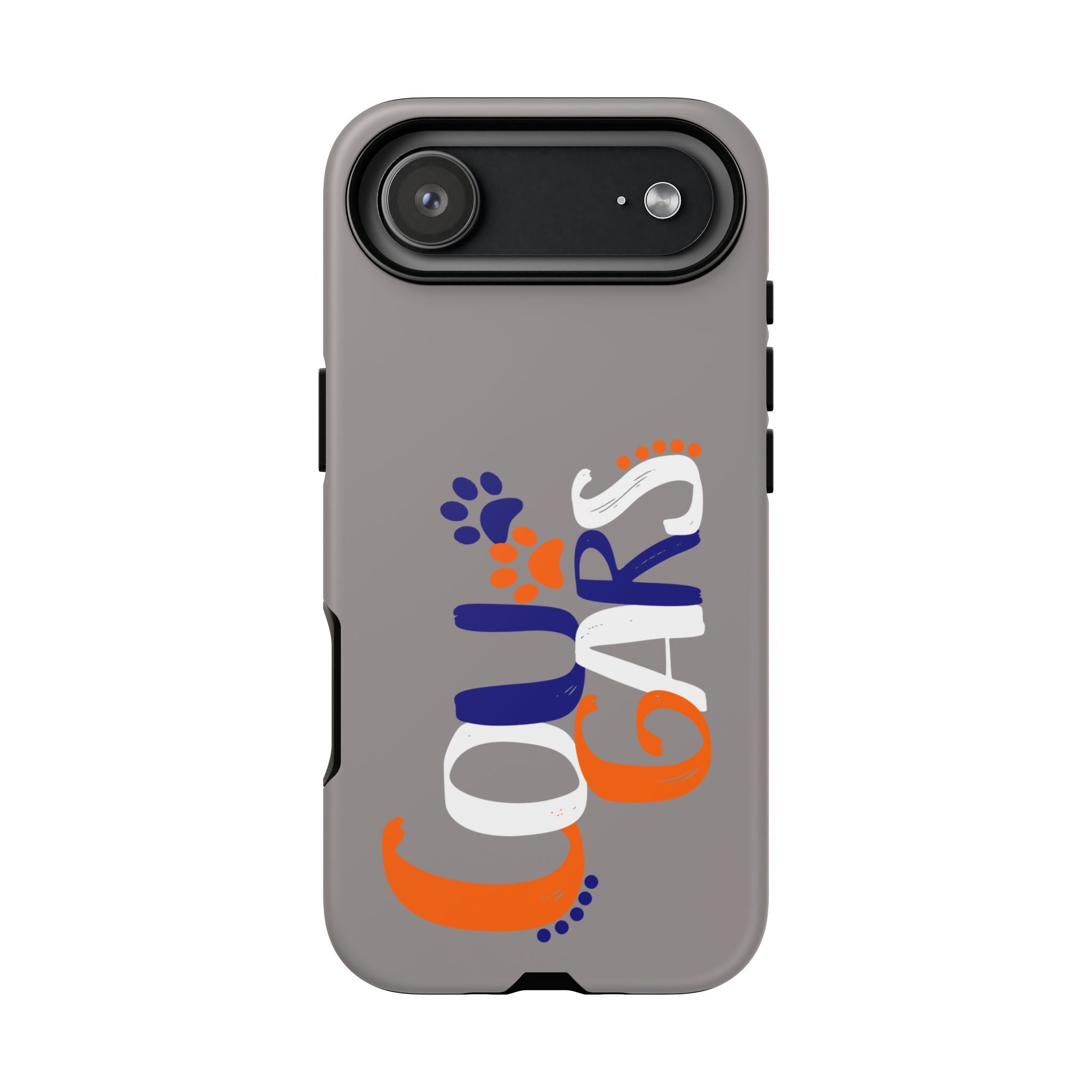 Cougars Phone Case – Cute Paw Print Team Design