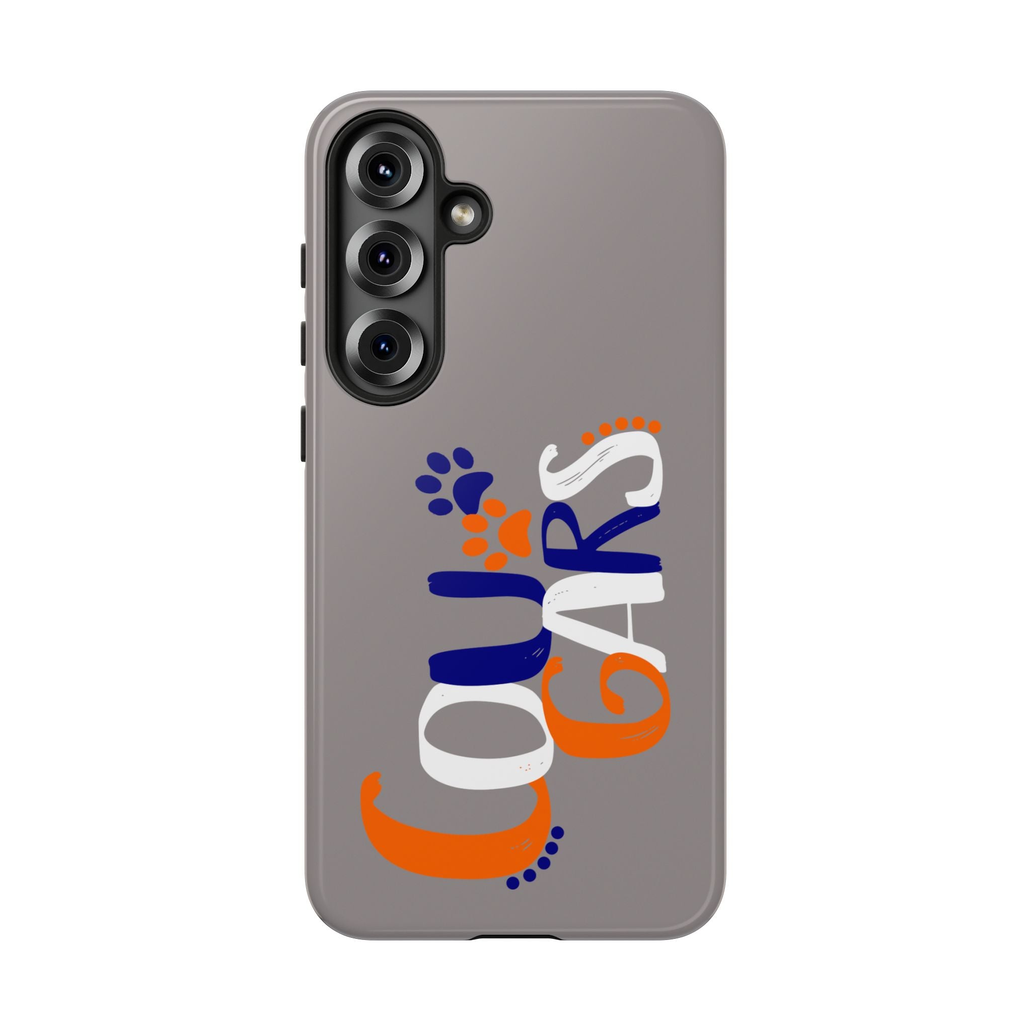 Cougars Phone Case – Cute Paw Print Team Design