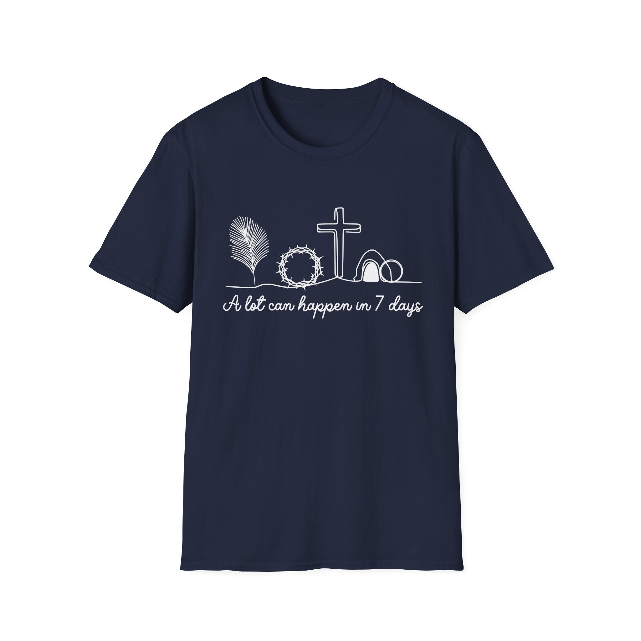 A Lot Can Happen in Seven Days Easter Story — Classic Soft Tee