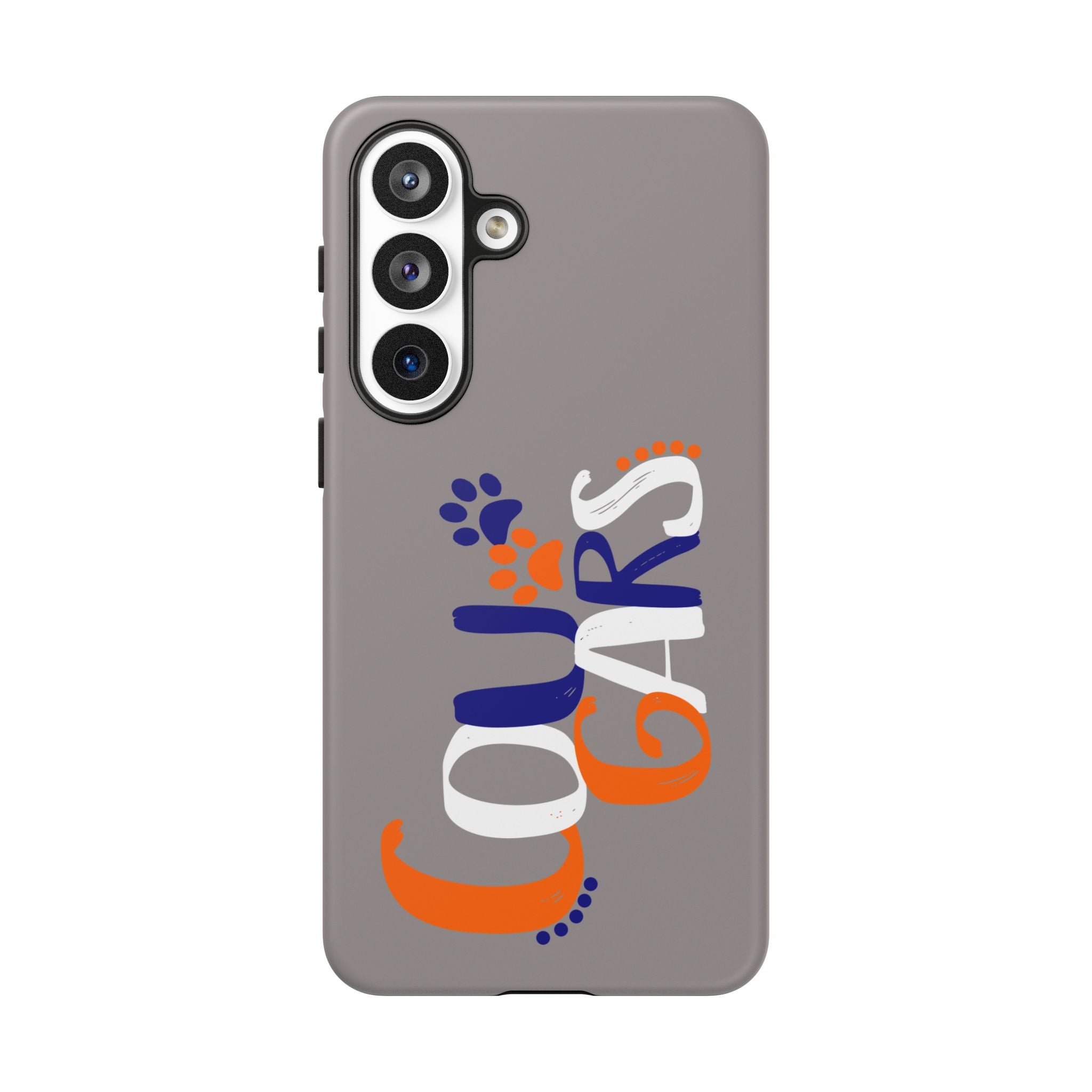 Cougars Phone Case – Cute Paw Print Team Design