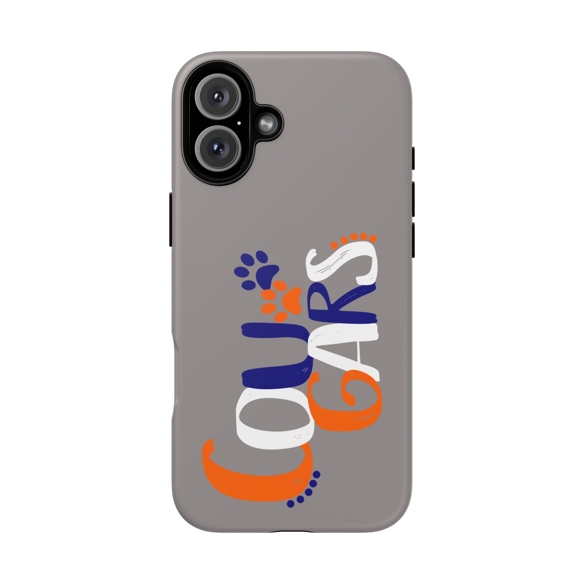 Cougars Phone Case – Cute Paw Print Team Design
