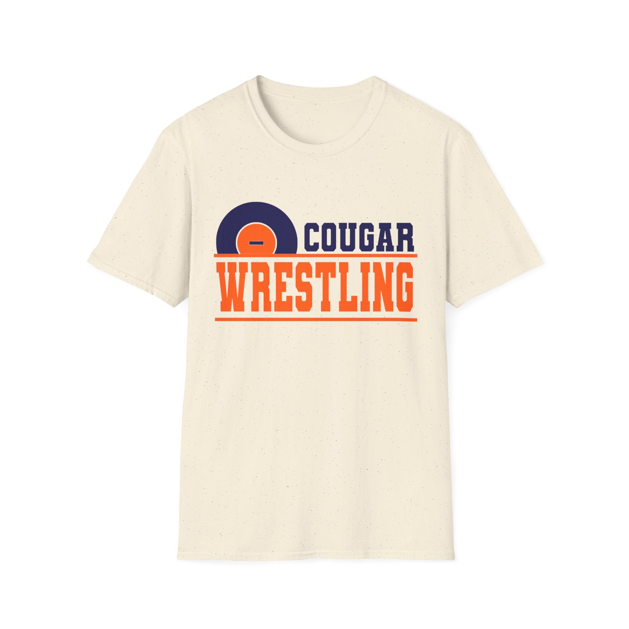 Cougar Wrestling T-Shirt — Team Mascot Wrestling Tee