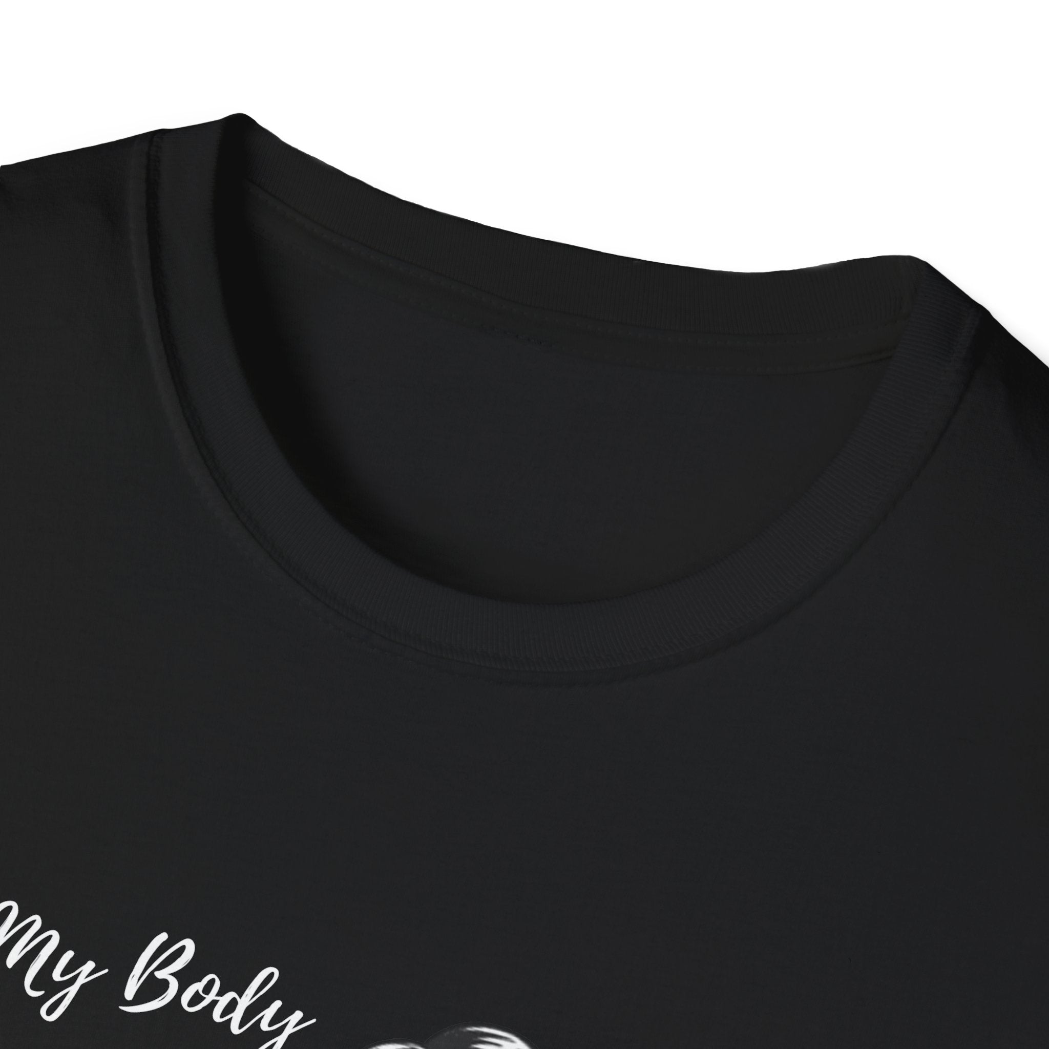 'My Body is a Temple; My Temple is my Canvas' Tattoo Art Softstyle Tee