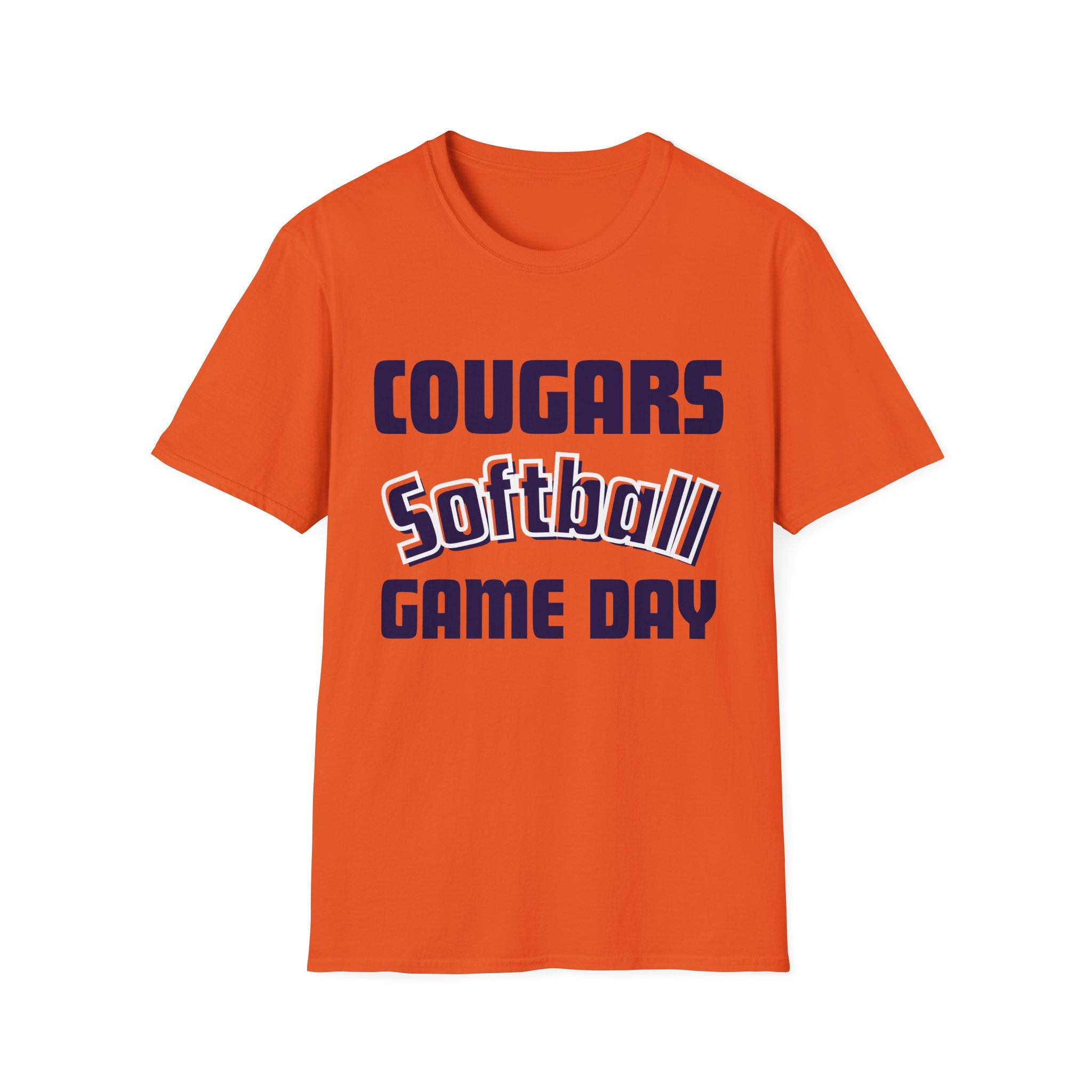 Cougars Softball Game Day T-Shirt