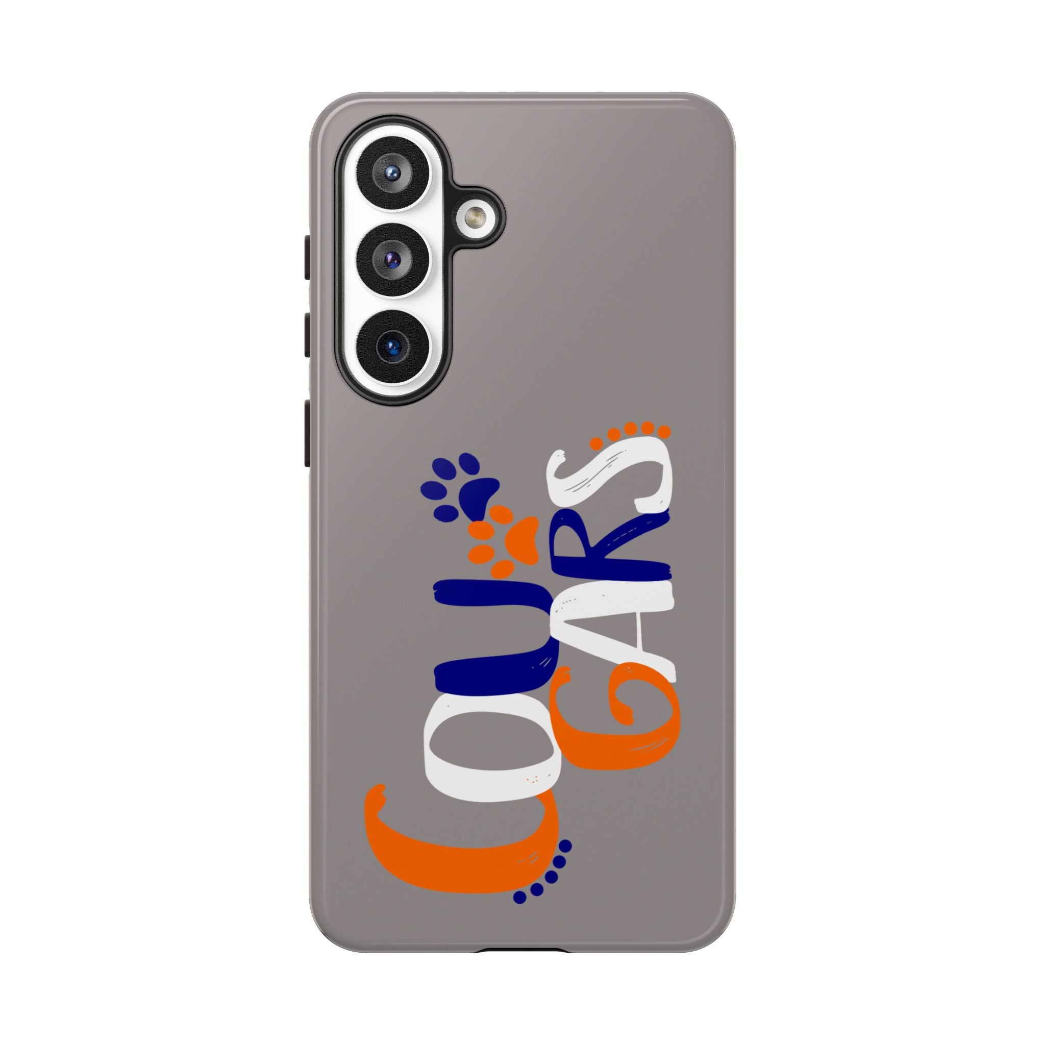 Cougars Phone Case – Cute Paw Print Team Design