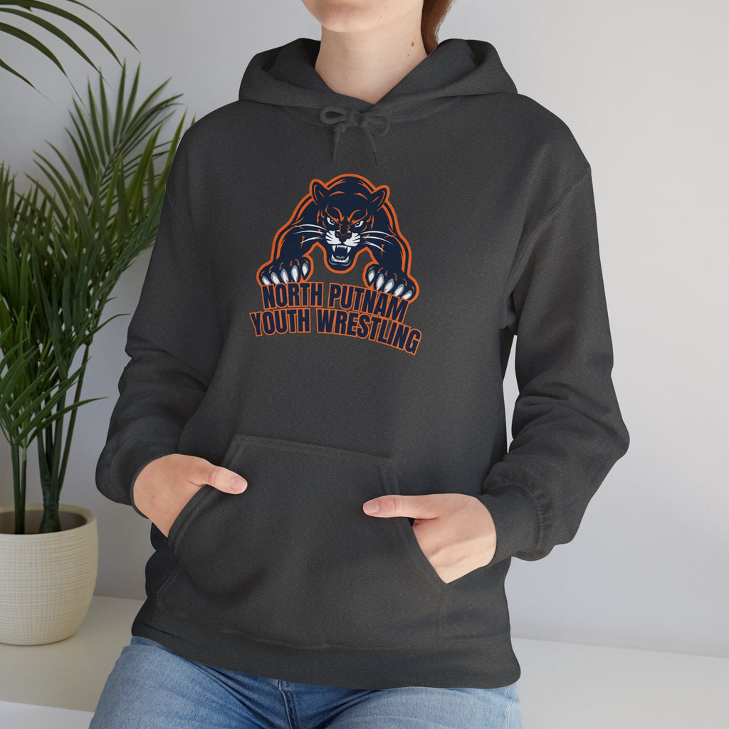 Adult Hooded Sweatshirt-- North Putnam Youth Wrestling