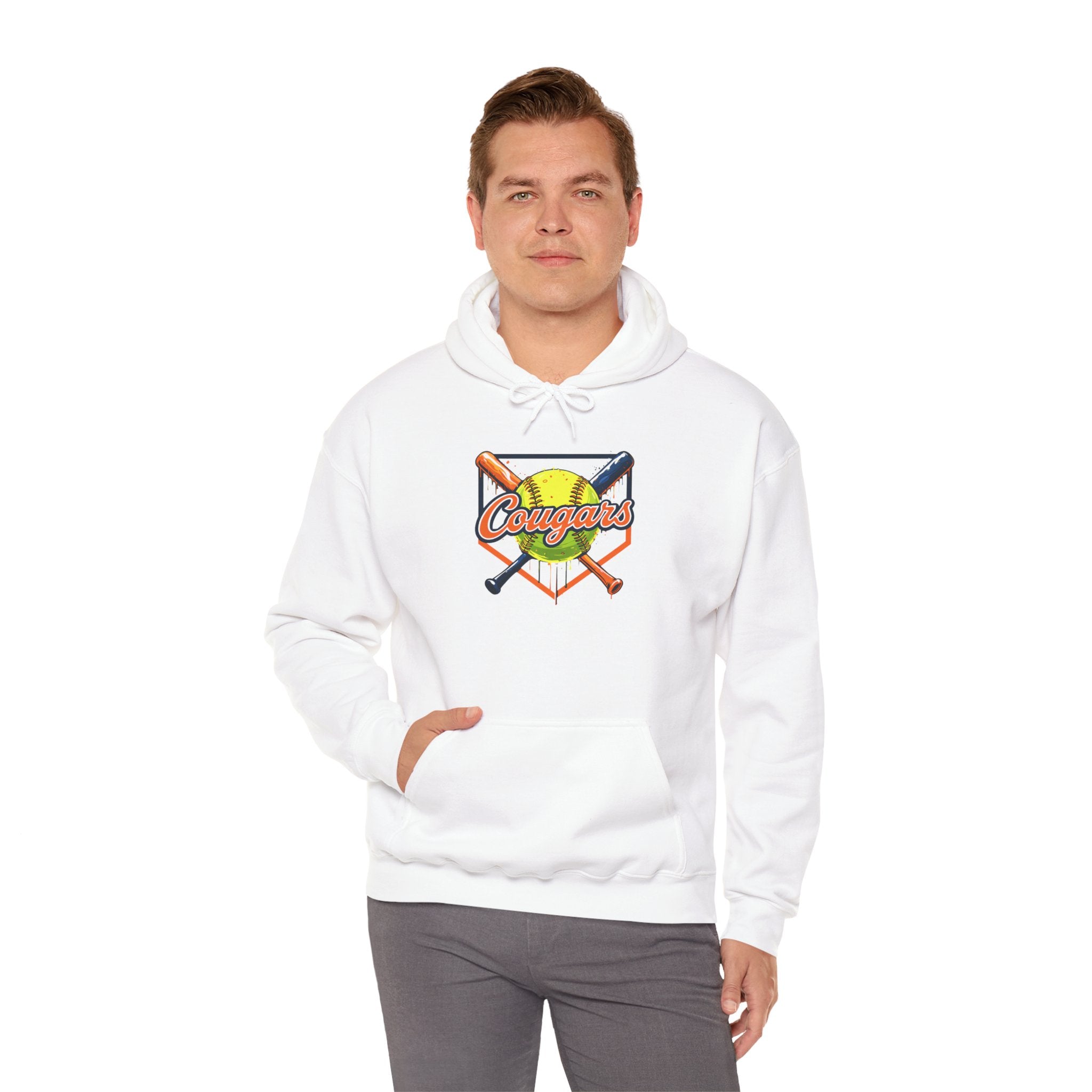 Cougars Softball Hoodie — Drip Style Team Sweatshirt