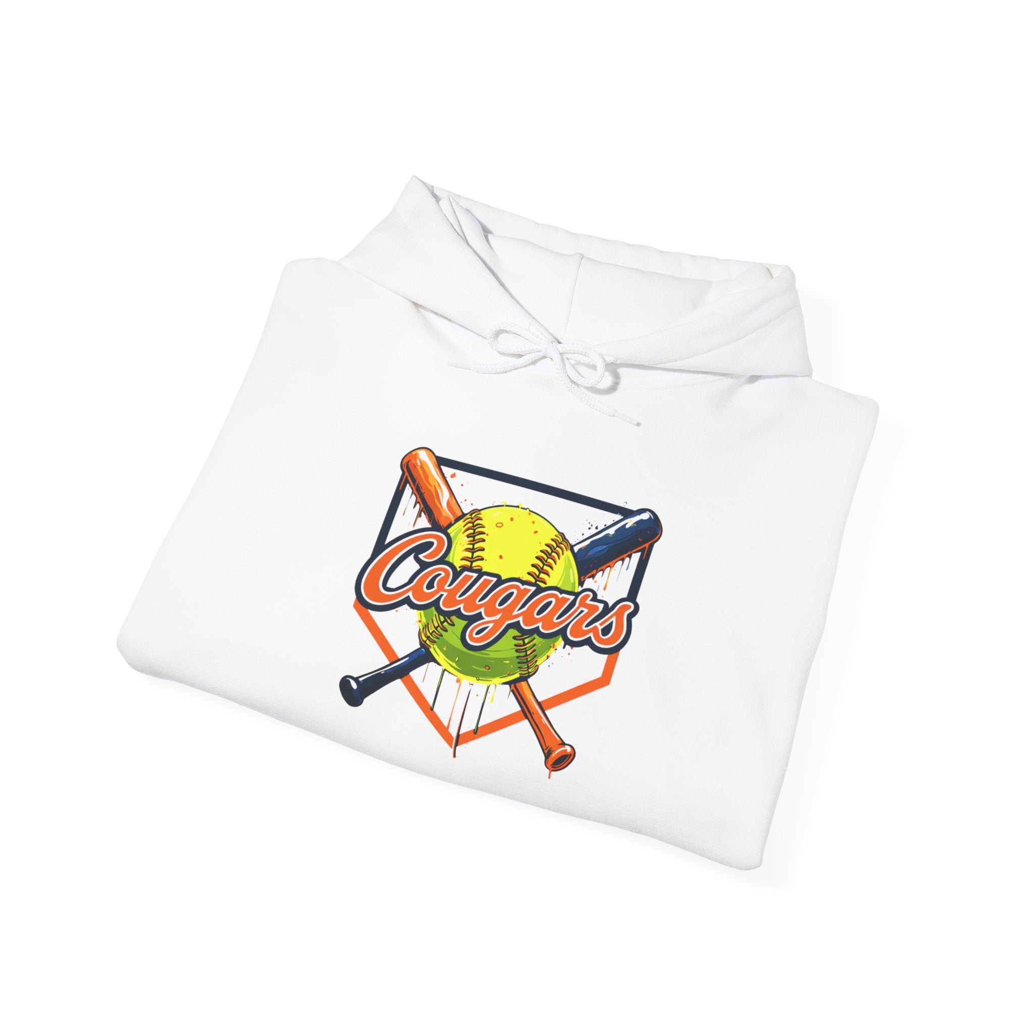 Cougars Softball Hoodie — Drip Style Team Sweatshirt