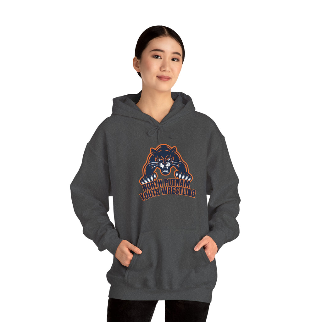 Adult Hooded Sweatshirt-- North Putnam Youth Wrestling