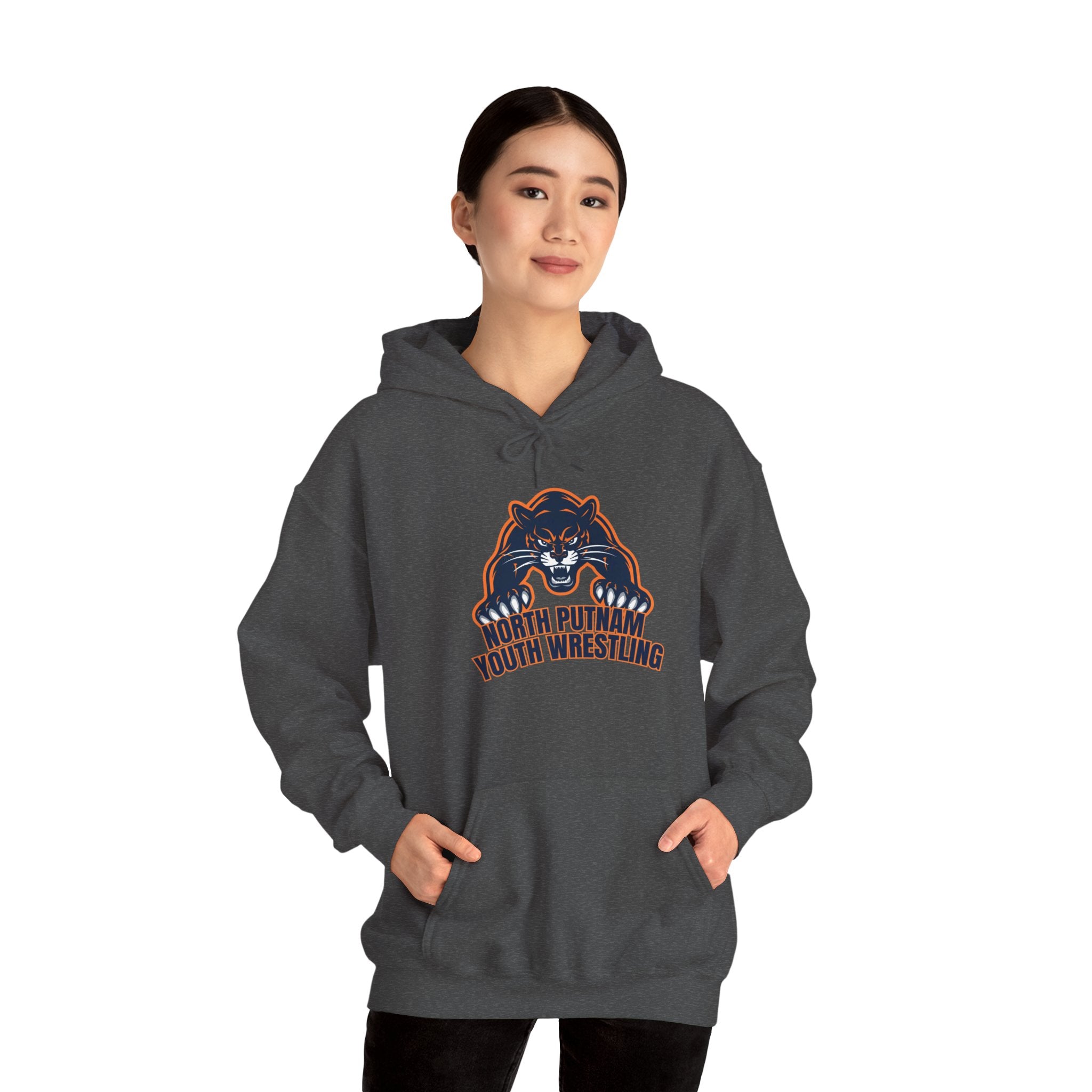 Adult Hooded Sweatshirt-- North Putnam Youth Wrestling