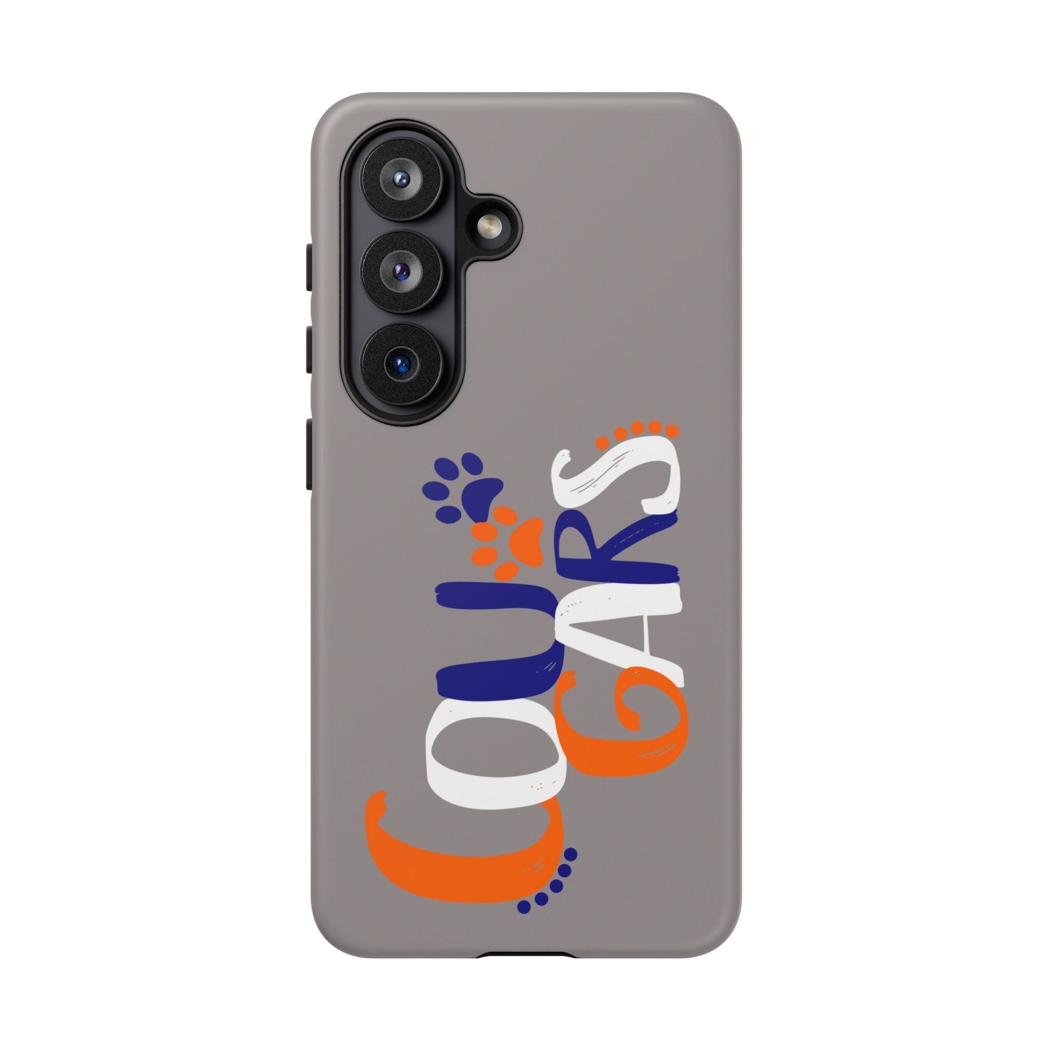 Cougars Phone Case – Cute Paw Print Team Design