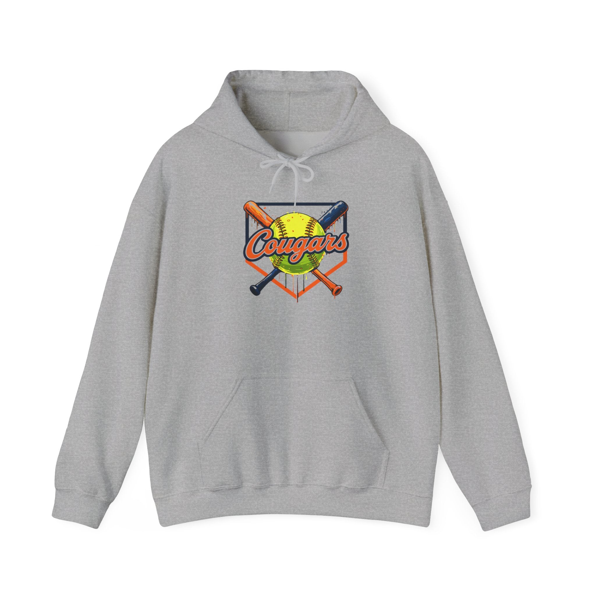 Cougars Softball Hoodie — Drip Style Team Sweatshirt