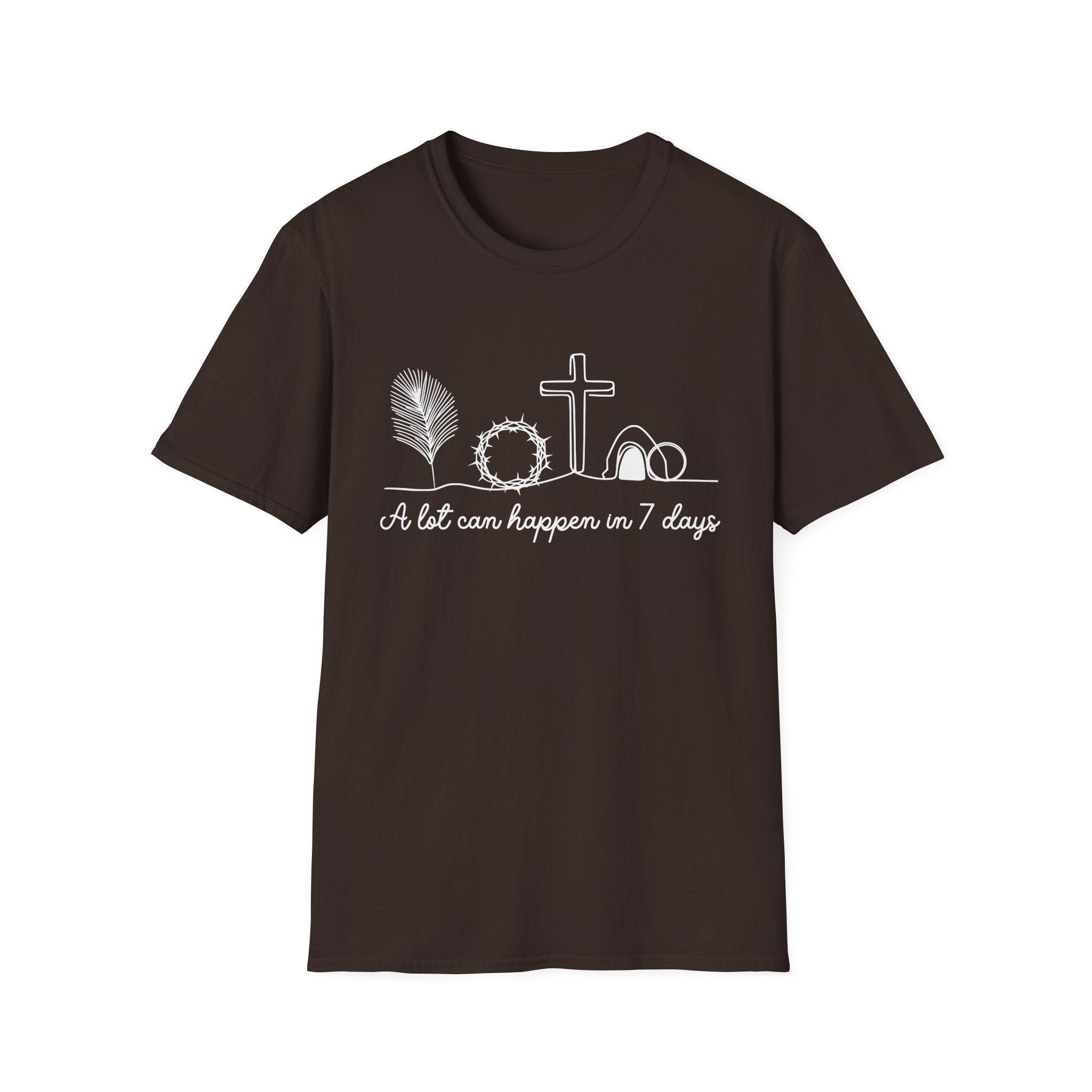 A Lot Can Happen in Seven Days Easter Story — Classic Soft Tee