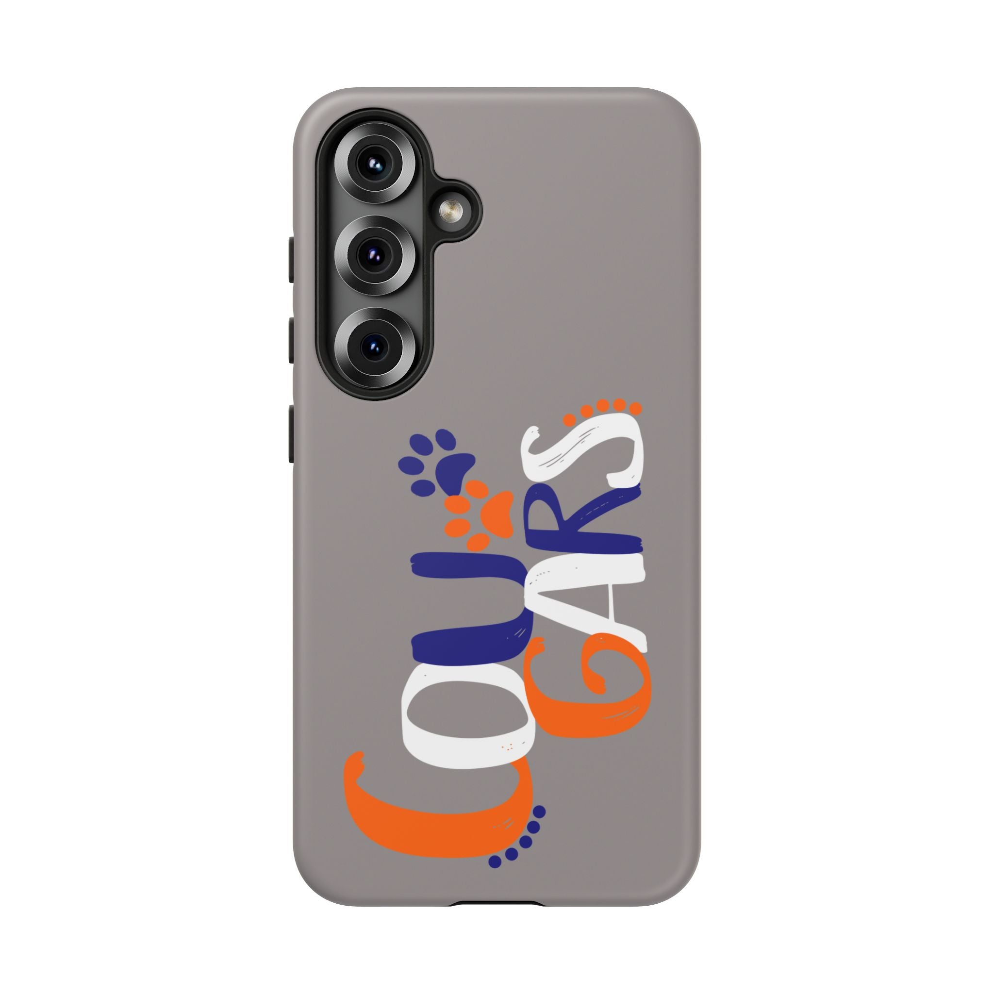 Cougars Phone Case – Cute Paw Print Team Design