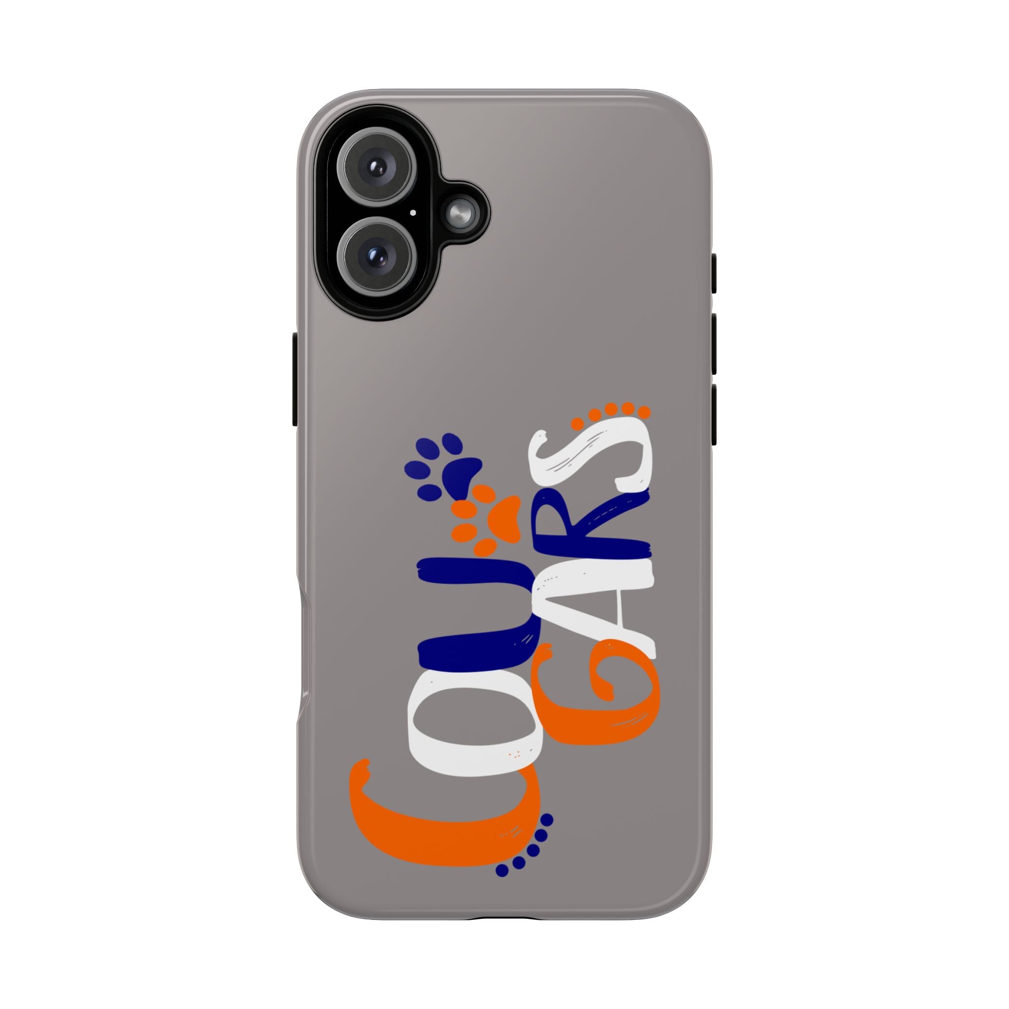 Cougars Phone Case – Cute Paw Print Team Design