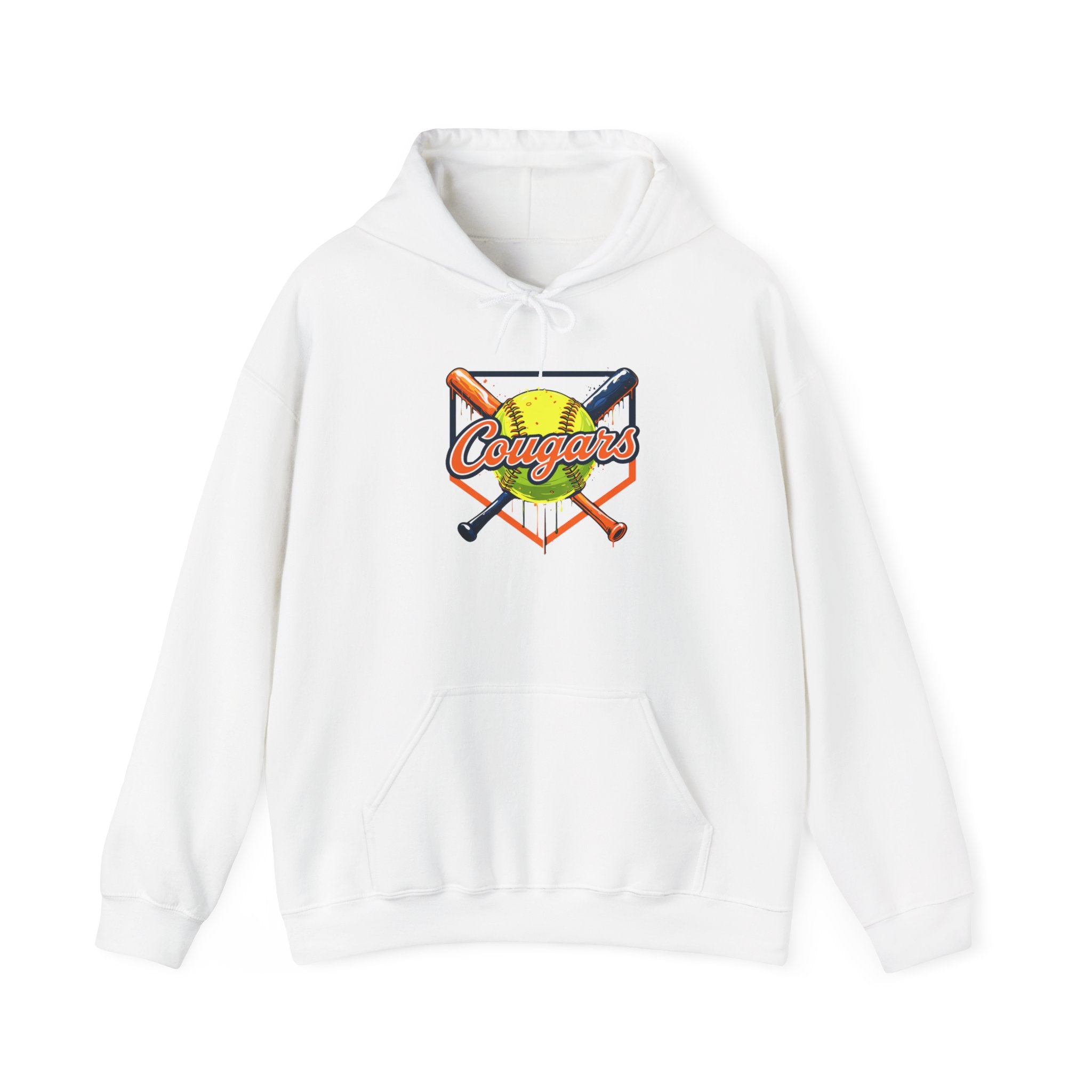 Cougars Softball Hoodie — Drip Style Team Sweatshirt
